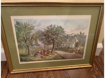 Published By Currier And Ives Print
