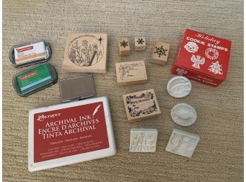 Holiday Stamps And Cookie Stamps