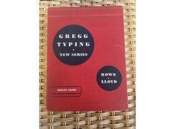 1953 Gregg Typing New Seeies Complete Course