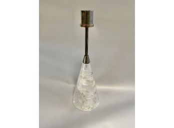 Quarts Crystal Cone Candle Holders From Aero NYC (2)