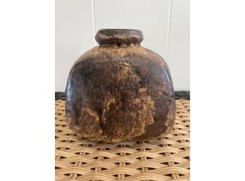 Fat Lava Pottery Vase