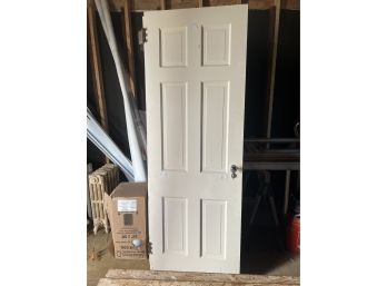28x80 Antique All Wood Door