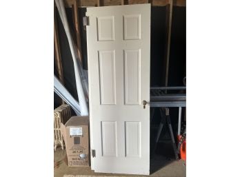 28x80 Antique All Wood Door
