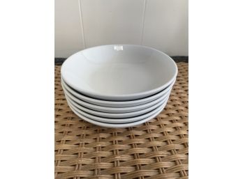6- Pillivuyt Porcelain Pasta Bowls (1)