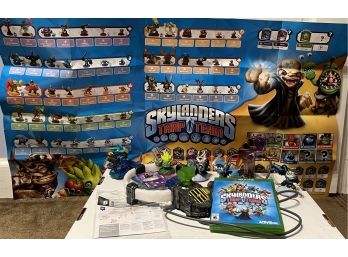 Skylander  Trap Team XBOX ONE Video Game 6 Figures Compatible With Playstation & Nintendo Switch & Wii Too!