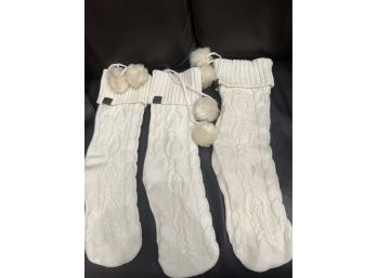 3- Ugg Crochet Stockings