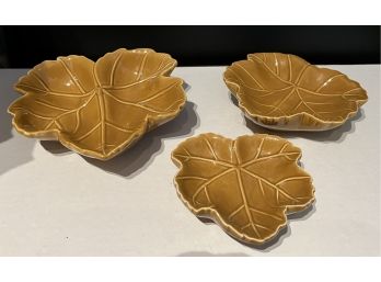 Leaf  Snack Or Decor Bowls