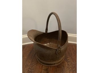 Copper Coal Helmet Bucket