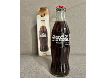 Coca Cola Con Edison Bottle 175 Years Of Service Commemorative Bottle