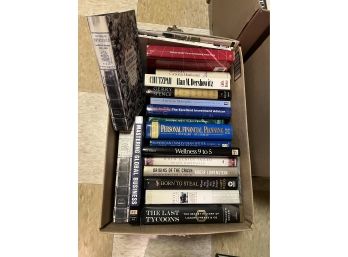 Books: Lot 9: Business, Financial: Ferguson, Lowenstein, Weiss And More