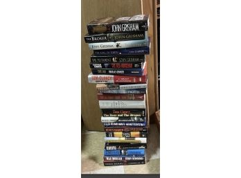 Books: Lot 7: Grisham, Clancy, Connelly, Wolfe And More