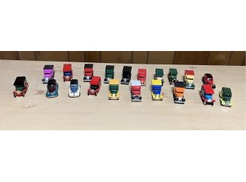 20- 1979, 1992, 1997, 1989, 1992, Ford And Chevy Sedan Matchbox Cars