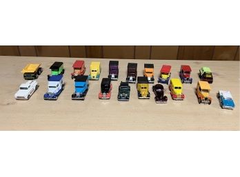 3- Hot Wheels 1991, 1993, 1978, 1- Johnny Lighting 1997, 16- Matchbox Fords 1979, 2001, 1997, 1989, 1992, 2000