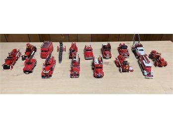 16 -matchbox Fire Trucks