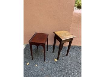 Two Small Tables/ Plant Stands