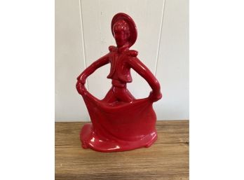 Matador Red Ceramic Figurine