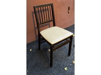 Wooden Padded Folding Chair