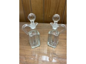 Glass Oil And Vinegar Glass Bottles