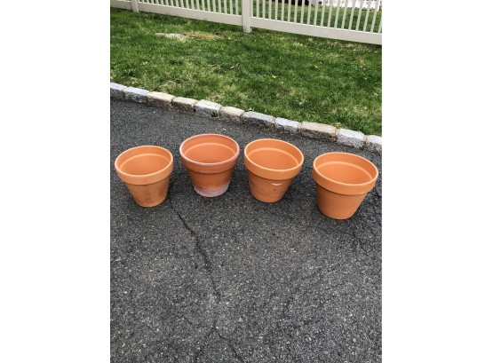 Terracotta Planters Made In Italy.