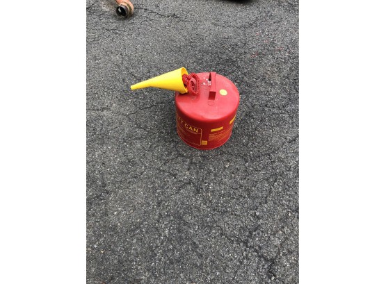 Empty Gas Can