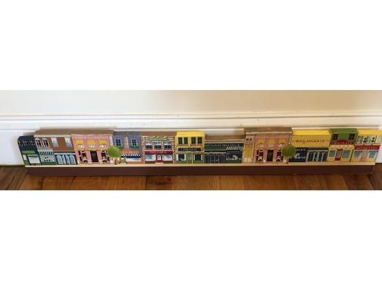 Double Sided Wooden French Main Street