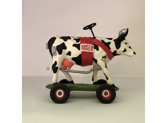 Cow Parade: Buckle Up Betsy