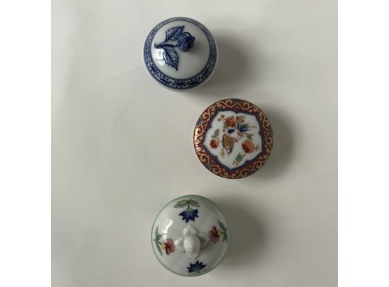 Porcelain Trinket Boxes Made In Germany