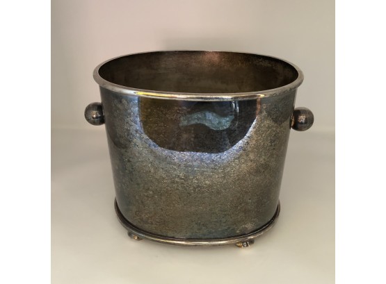 Silver Plated Canister