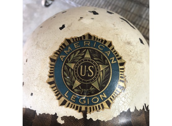 Korean War American Legion Helmet