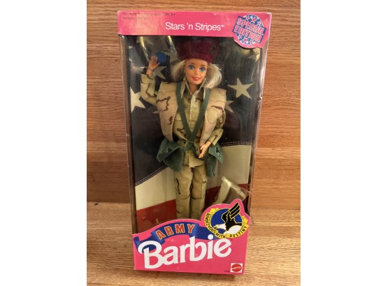 1992 Army Barbie Stars N Stripes