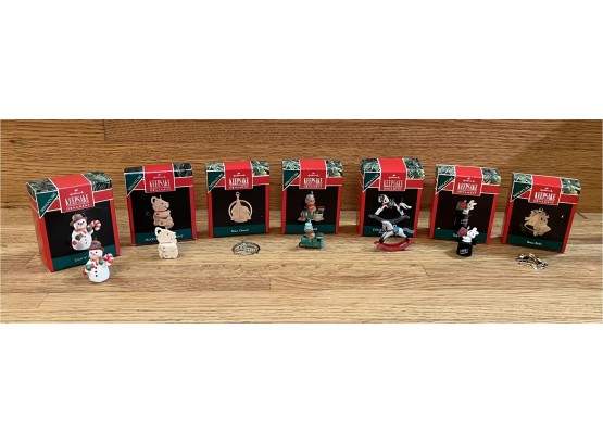 7- Miniature Hallmark Keepsake Ornaments