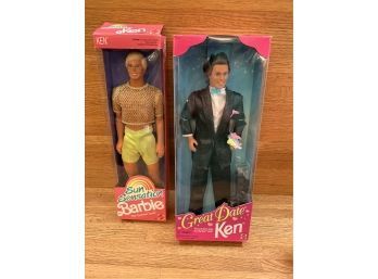 1991 Sun Sensation Ken And 1995 Great Date Ken