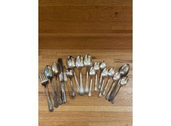 Mixed Lot Of Plated Silverware (Rogers & Sons AA, Rogers MFT Co, Old Company Plate, 1877 Niagara Falls Silver
