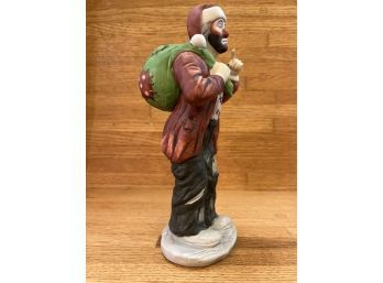 Hobo Santa By Emmett Kelly Jr. Collection Exclusively For Flambro