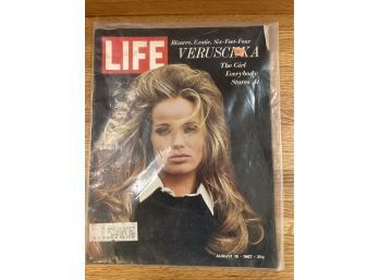 August 18, 1967 Life Magazine Veruschka