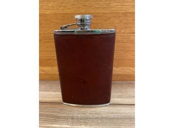 Brooks Brothers Real Cowhide Flask Made In England