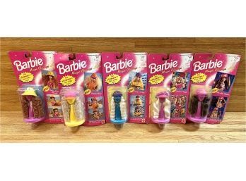 1993 Barbie Magic Change Hair: Crimp And Cool, Hip Hop Dancer, Creative Artist, Baseball Fan & Curley-haired.