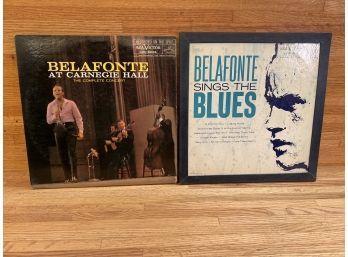 2 Records: Belafonte Sings The Blues, And Belafonte At Carnegie Hall