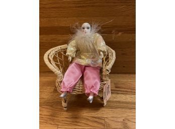 Show Stoppers Collectible By Show-shoppers And Wicker Chair