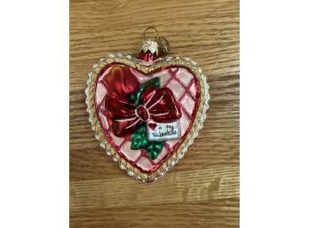 Christopher Radko Valentine Heart Ornament