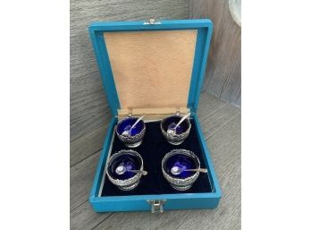 Silver Plated Condiment Holders