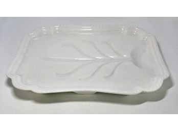 French Chef Gourmet Cookware Large White Platter