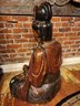 Large Antique Hand Carved Buddha.