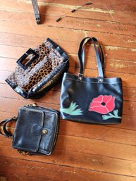 Lot Of 3 Leather Bags