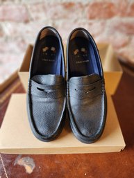 Cole Hann Men's Size 8 Black Leather Loafers