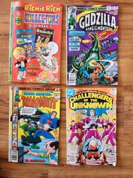 4 Various Comic Books From The 70s