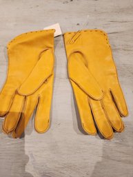 Deer Skin Gloves New Medium Size