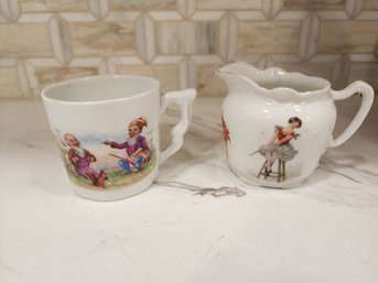 Snowwhite And Dwarfs Vintage Cup Set