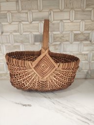 Vintage Basket With Handle