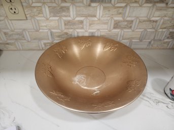 Large Made In Use Vintage Aluminum Bowl
